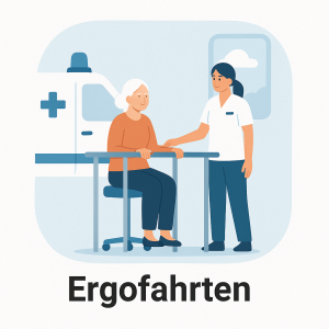 Wir bringen Sie sicher und zuverlässig zu Ihrer Ergotherapie – pünktlich und komfortabel.